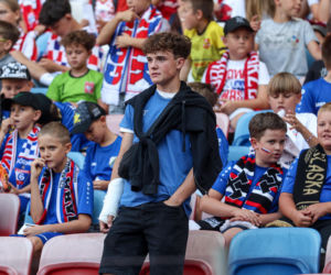 Górnik Zabrze - Ferencvaros: Zdjęcia kibiców z meczu 3. rundy eliminacji Ligi Europy