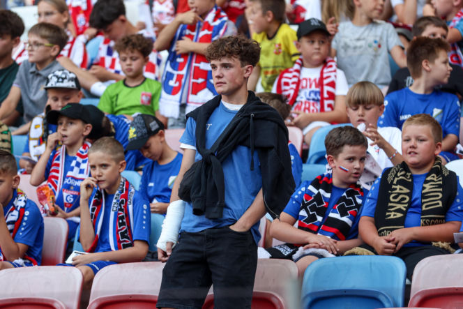 Górnik Zabrze - Ferencvaros: Zdjęcia kibiców z meczu 3. rundy eliminacji Ligi Europy