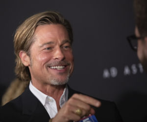 Brad Pitt na pokazie filmu Ad Astra