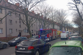 Tragiczny pożar w Gliwicach. Nie żyje mężczyzna