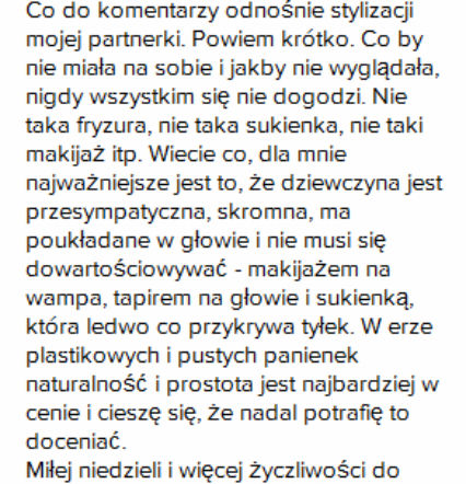 Rafał Jonkisz studniówka