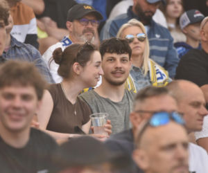 PRES Grupa Deweloperska Toruń - Gezet Stal Gorzów: Zdjęcia kibiców z meczu 7. kolejki PGE Ekstraligi na Motoarenie