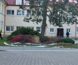 Próbna ewakuacja w zamojskim rolniczaku