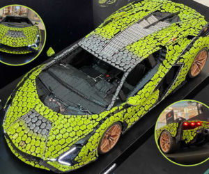Lamborghini Sian z klocków LEGO