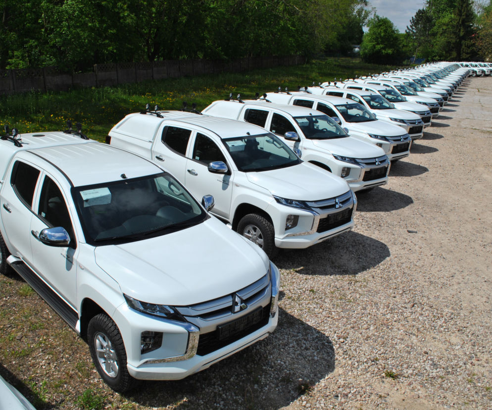 130 pick-upów Mitsubishi L200 dla PKP