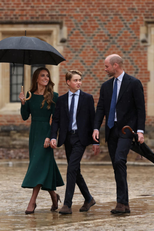 Książę George rozpoczął naukę w Eton. 25 lat temu tą samą szkołę rozpoczynał jego ojciec książę William