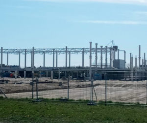 Budowa sklepu IKEA w Szczecinie - kwiecień 2020