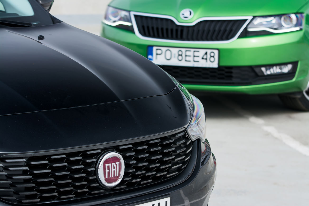 Fiat Tipo 1.4 T-Jet 120 KM vs. Skoda Rapid Spaceback 1.0 TSI 110 KM