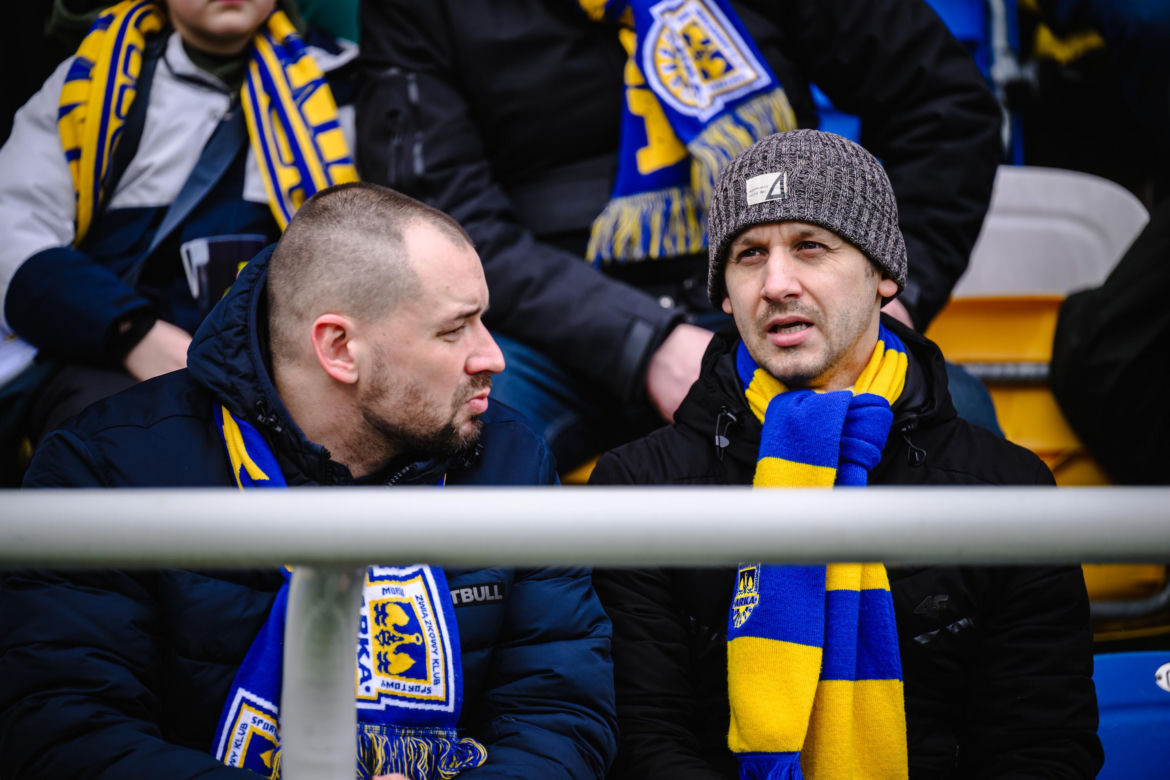 Arka Gdynia - GKS Katowice: Zdjęcia kibiców z meczu 22. kolejki PKO BP Ekstraklasy