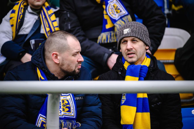 Arka Gdynia - GKS Katowice: Zdjęcia kibiców z meczu 22. kolejki PKO BP Ekstraklasy