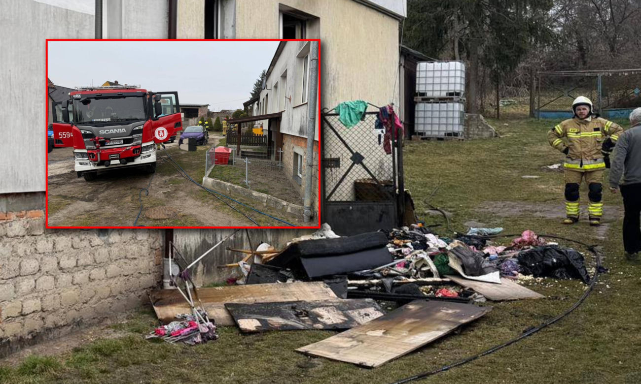 Tragiczny pożar w budynku wielorodzinnym. Dwoje małych dzieci nie przeżyło!