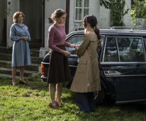 Stulecie Winnych 4, odcinek 47 (odc. 8). Michelle (Maria Pawłowska), Ania (Urszula Grabowska), Agnieszka (Ina Sobala)