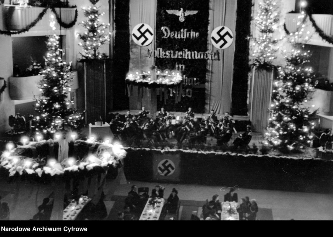 Warszawa 1940, Boże Narodzenie zorganizowane przez nazistów