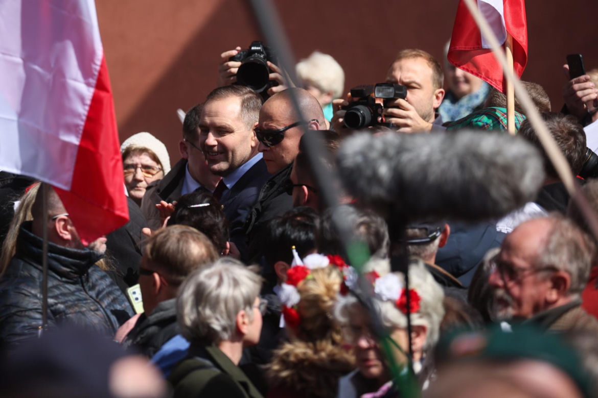 Wielki marsz w Warszawie 12.04.2025