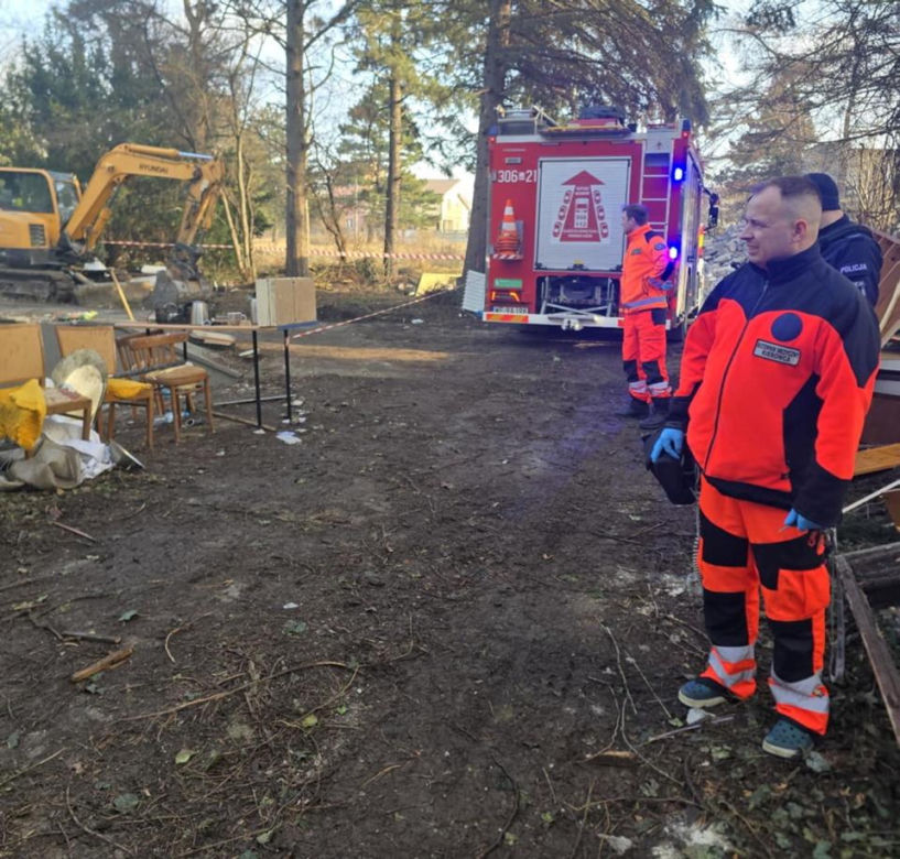 Dramat podczas prac wyburzeniowych w Warszawie. Mężczyzna uwięziony pod gruzami