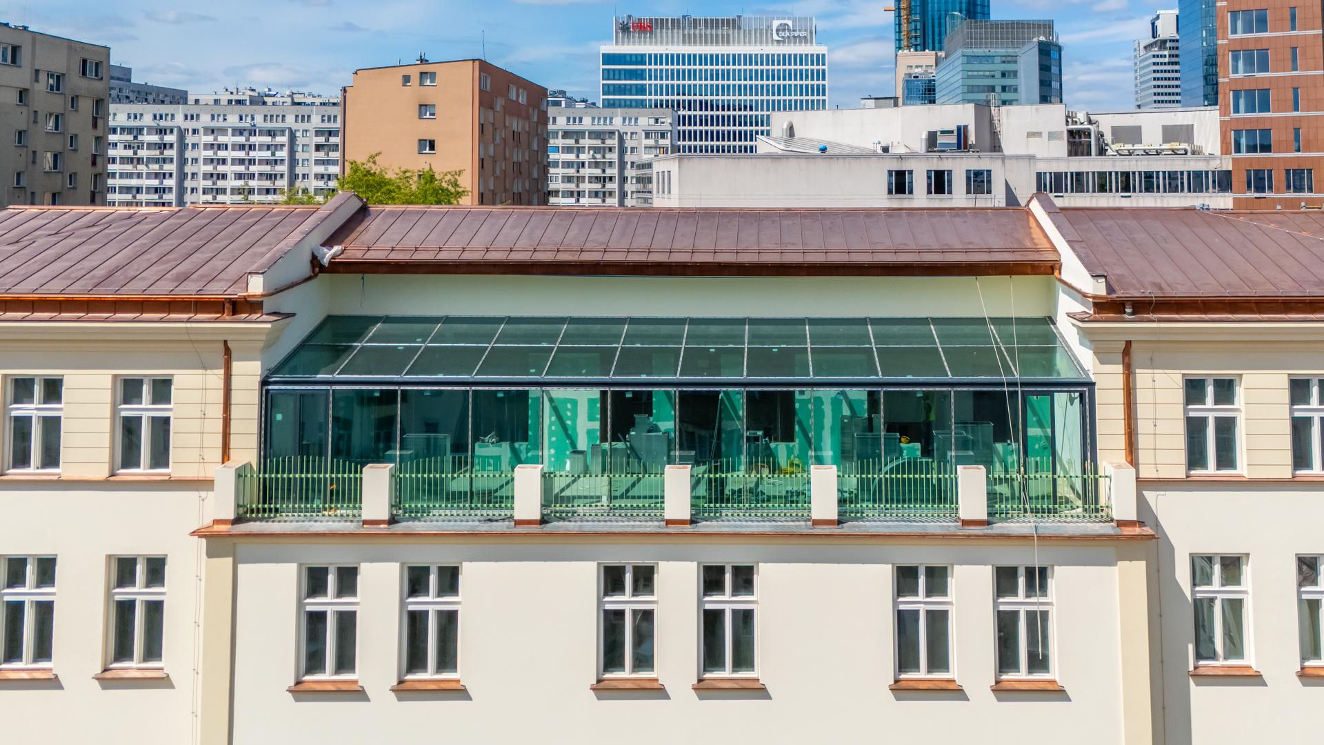 Dachy Muzeum Getta Warszawskiego już gotowe
