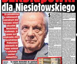 Prostytutki skarżyły się, że Niesiołowski jest skąpy
