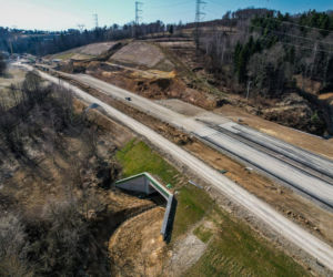 Najwyższa estakada w Polsce powstaje na S19 Babica Jawornik. Na plac budowy prowadzą serpentyny