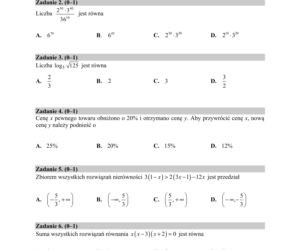 Matura 2020 ARKUSZE CKE z matematyki POZIOM PODSTAWOWY [9.06.2020]