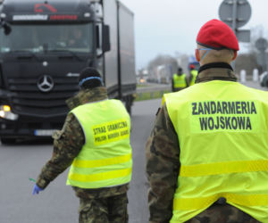 Kontrole graniczne na przejściu w Kołbaskowie