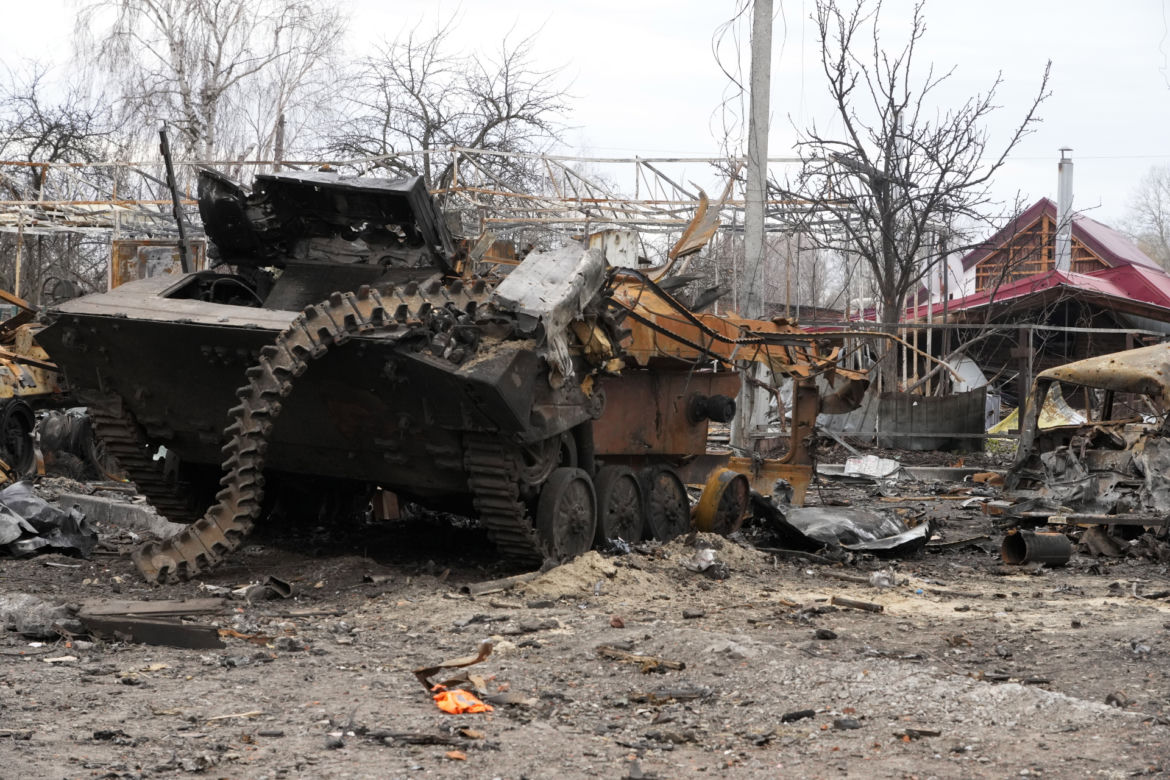 Ukraina. Zniszczenia wojenne i ofiary wsród żołnierzy rosyjskich