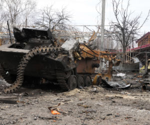 Ukraina. Zniszczenia wojenne i ofiary wsród żołnierzy rosyjskich