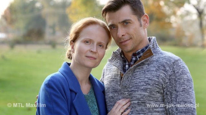 M jak miłość odc. 1113. Ewa (Dominika Kluźniak), Marek (Kacper Kuszewski)