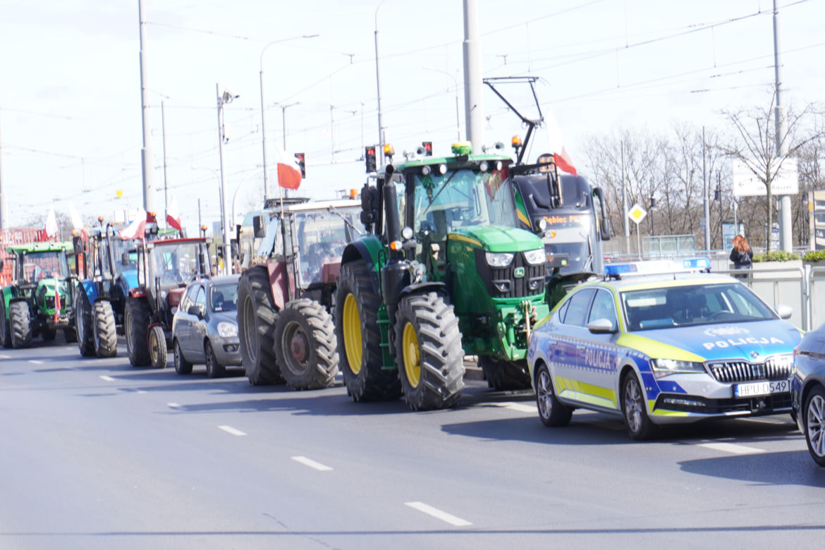 Protest Rolników Poznań 2025 