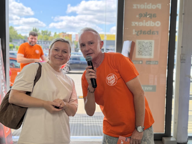 Akcja ESKA Summer City w VIVE Profit przy ul. Mełgiewskiej w Lublinie