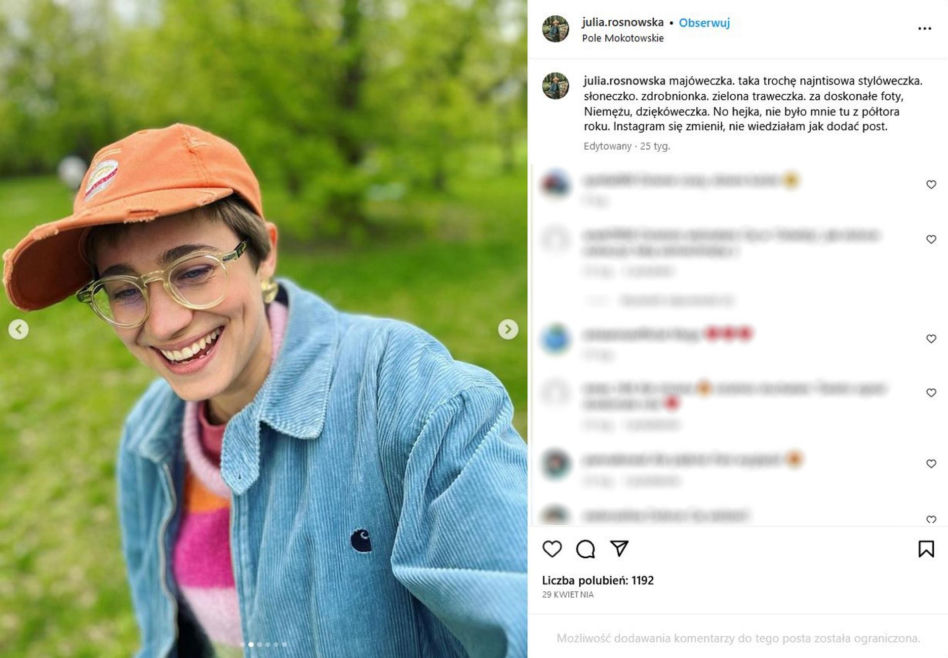 Tak teraz wygląda Julia Rosnowska z serialu "Julka"