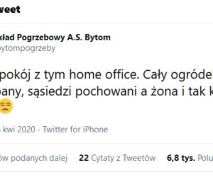 Osoby zaszczepione na COVID-19 przyjmujemy bez kolejki. Zakład Pogrzebowy A.S. Bytom znowu podbija internet zabawnymi wpisami [GALERIA]