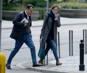 Radosław Sikorski z żoną Anną Applebaum