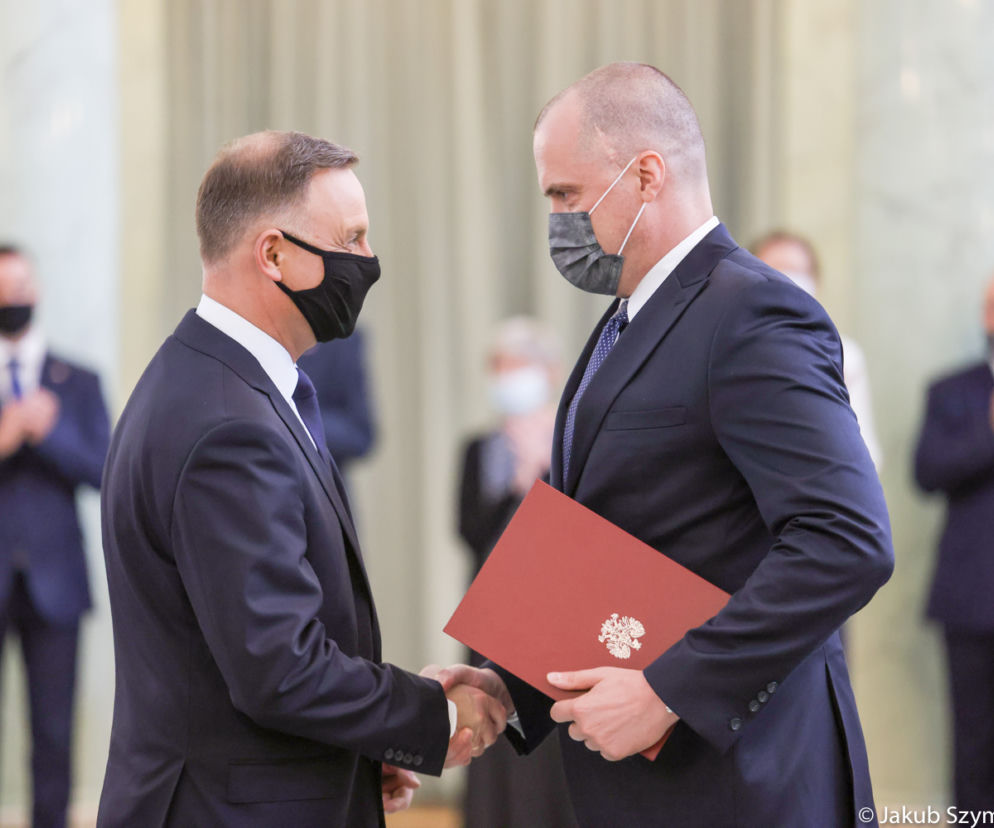 Nowy człowiek Dudy zaskakuje! Ależ on ma krzepę