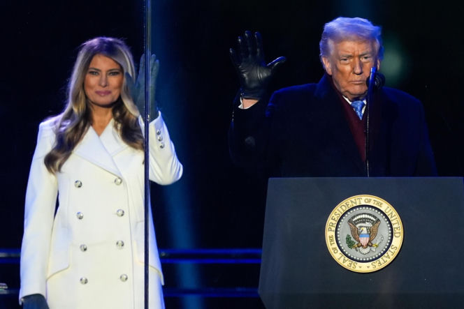 Melania Trump zapaliła choinkę przed Białym Domem! Podoba Ci się?