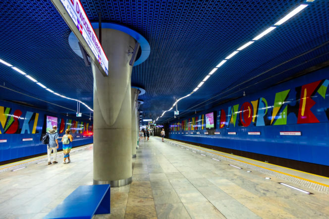 Stacja metra M2 Dworzec Wileński