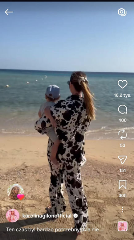 Karolina Gilon wróciła na Instagram. Wyjawiła, co w ostatnim miesiącu działo się w jej życiu