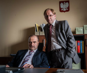 Cezary Żak i Artur Barciś w serialu Ranczo