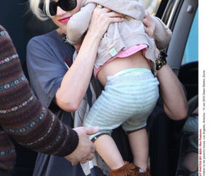 Gwen Stefani z rodziną