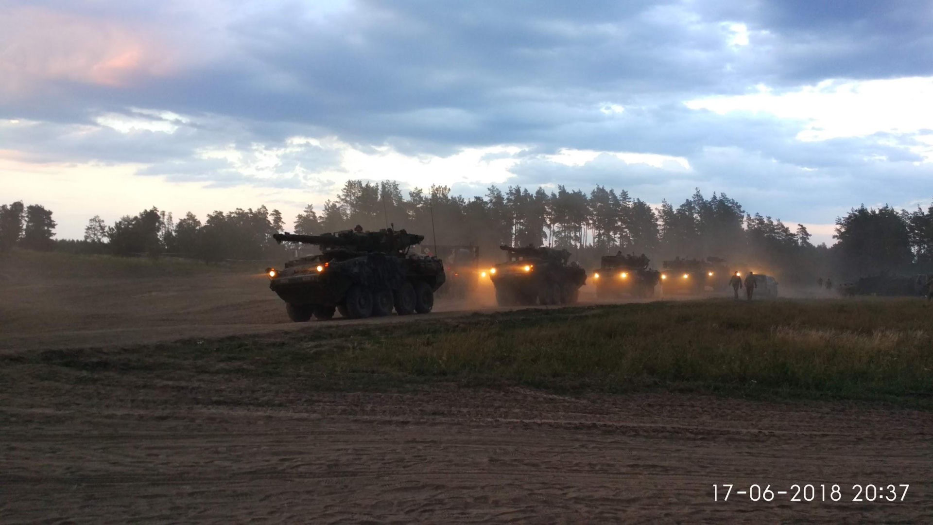 Wozy Stryker w Polsce