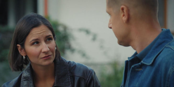 M jak miłość odc. 1906. Paweł (Rafał Mroczek), Agnes (Amanda Mincewicz)