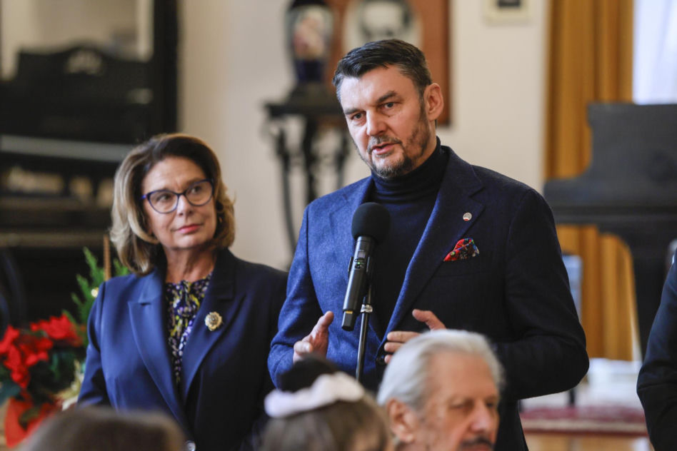 Wzruszająca wigilia w Skolimowie. Niespodziewani goście!
