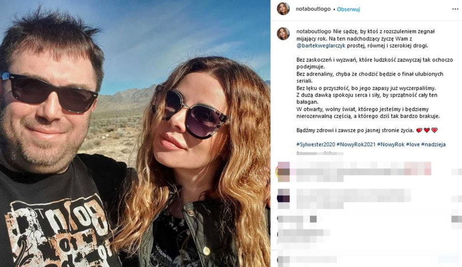 Bartosz Węglarczyk i Karolina Werner wzięli ślub po 8 latach związku