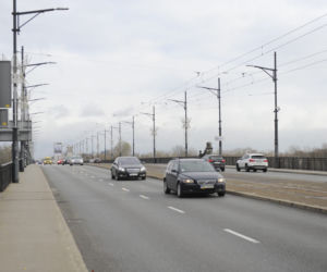 Odcinkowy pomiar prędkości na moście Poniatowskiego