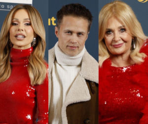 Zakościelny jak prawdziwy amant, ale to Doda i Jeżowska skradły show! Co za stylizacje