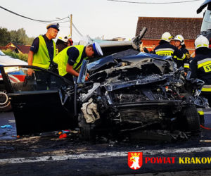 Wypadek w Michałowicach