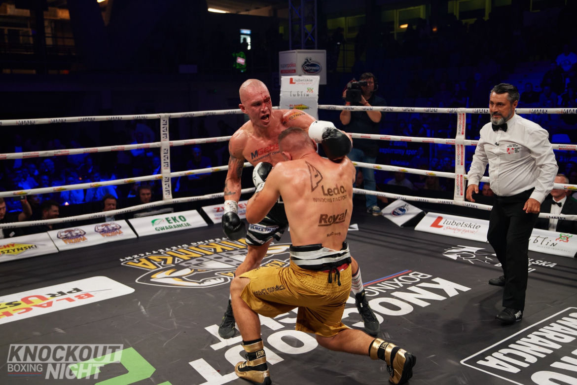 Michał Cieślak wygrał na Knockout Boxing Night 24