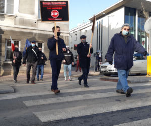 Stop podwyżkom za wodę! Uliczny protest mieszkańców Tarnowa