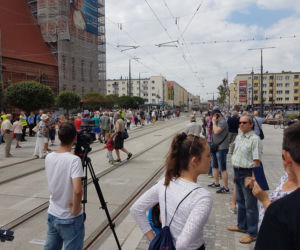 Tramwaje wróciły do Gorzowa. Było tłoczno. Czasami nawet za bardzo. 