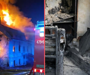 Tajemniczy pożar pensjonatu i zwęglone ciało. Prokuratura bada zagadkowe wątki
