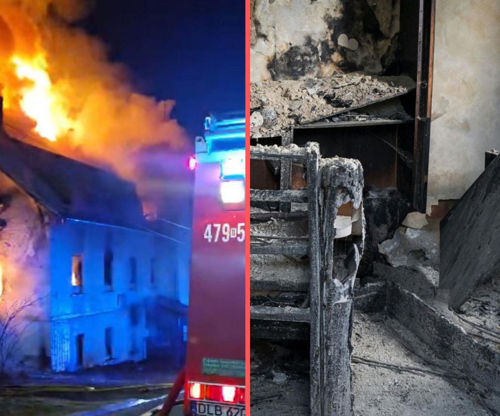Tajemniczy pożar pensjonatu i zwęglone ciało. Prokuratura bada zagadkowe wątki
